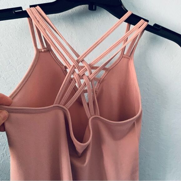 BUNDLE 2 Pink & Gray Spandex Tank Tops Size OS - Picture 5 of 13